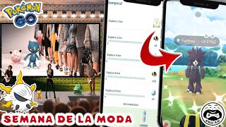 FURFROU SHINY EN LA SEMANA DE LA MODA EN FRANCIA EN POKEMON GO [upl. by Dorrahs]