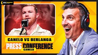 Canelo amp Berlanga Press Conference [upl. by Barbour]