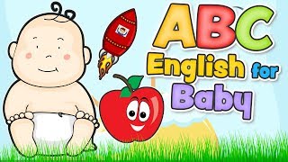 ABC words in English for baby [upl. by Nagoh]