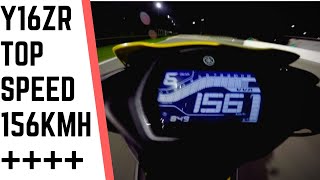 YAMAHA Y16ZR SPEC LITAR Std Modi  TEST RIDE TOP SPEED [upl. by Publus935]