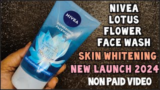 Skin Whitening Face Wash  Nivea lotus flower face wash  Nivea Face Wash  Nykaa Hot Pink Sale 2024 [upl. by Hildagard339]