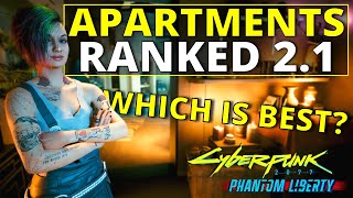 All Apartments Ranked Worst to Best in Cyberpunk 2077 21 [upl. by Thilda839]