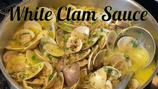 Easy and Delicious White Clam Sauce with Linguini Recipe [upl. by Christi]