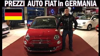 PREZZI AUTO FIAT in GERMANIA [upl. by Lyrpa55]