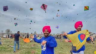 Flying Kites At Vallah MELA 😱 PATANGBAAZI IN GROUND [upl. by Nolte]