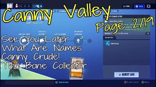 Fortnite Canny Valley Quests Page 219 [upl. by Douglass]