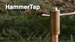 Burndy HammerTap Ground Rod Connector Installation [upl. by Ayifas]