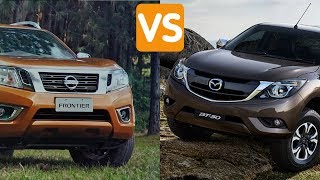 Mazda BT 50 VS Nissan NP300 [upl. by Ranip155]