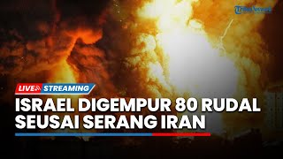 🔴Mencekam Israel Digempur 80 Rudal Hizbullah seusai Serang Iran Helikopter Evakuasi Jasad IDF [upl. by Ativel]