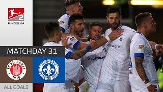 Darmstadt Leaps To Third Place  FC St Pauli  Darmstadt 98 12  Highlights  Bundesliga 2  2122 [upl. by Milena]