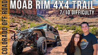 Moab Rim with Kevin and Kim  Moab Utah [upl. by Ranie138]