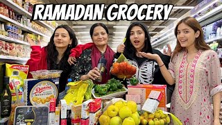 Ramadan ki Tayarian aur Grocery complete hogai Sistrology Fatima Faisal [upl. by Drhacir]