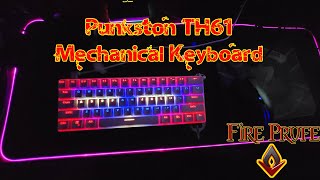 PUNKSTON TH61 Mechanical Keyboard Review [upl. by Dollie]