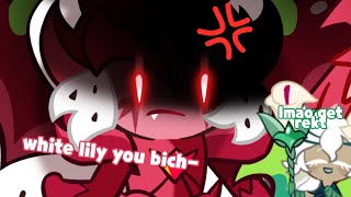 Pitaya Dragon is PISSED at White Lily Cookie [upl. by Kester]