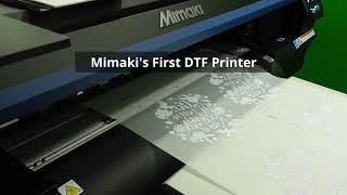 Mimaki DTF Printer  TxF15075 at Japanshop 2023 [upl. by Suhcnip15]