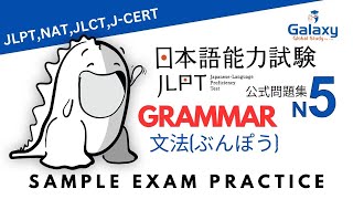 JLPT N5NATJLCTJCERT Exam Questions Video 6 [upl. by Elrahc519]