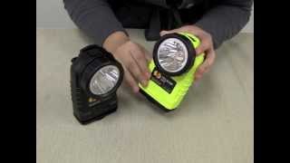 Pelican 3715 Right Angle LED Flashlight Demo [upl. by Gladdie]