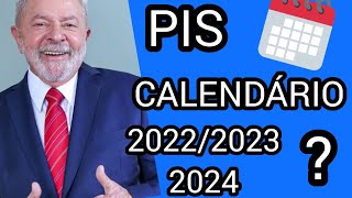 SAIU CALENDÁRIO PIS ABONO SALARIAL BASE 202220232024 PAGAMENTO VAI COMEÇAR [upl. by Pheni391]