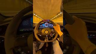 Ferrari acceleration in Monaco F1 tunnel [upl. by Sher]