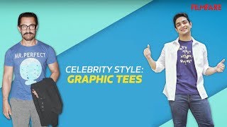 Celebrity Style Aamir and Shahids Slogan Tee Look in a Budget [upl. by Agnes]