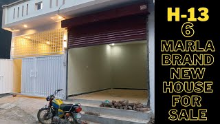 Brand New 6 Marla House for Sale in H13 Islamabad [upl. by Lord]