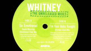 Whitney Houston So Emotional David Morales Emotional Club Mix [upl. by Paris]