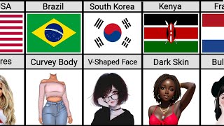 Beauty Standards in Different Countries [upl. by Janette944]