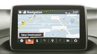 How To use Satellite Navigation MZD Connect [upl. by Kera296]