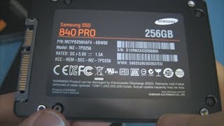 Samsung 840 Pro SSD Vs HDD Speed Test [upl. by Daphne]