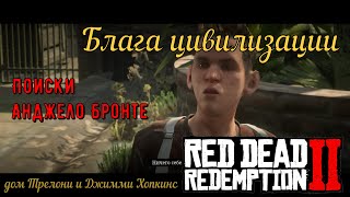 Блага цивилизации  Погоня за мальчишкой на золото в Red Dead Redemption 2 [upl. by Nivle]