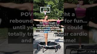 💦45 MIN Rebounder Intervals with Weights  Trampoline HIIT Training [upl. by Leunamme493]