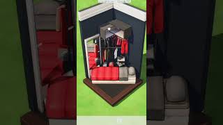 Maximize Your Tiny 2x2 Bedroom in Sims 4 Bed Wardrobe and Mirror Tips  sims4tips sims4bed [upl. by Neik]