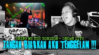 LAGU KEBANGSAAN WAJIB TIAP UPACARA BRING ME THE HORIZON  DROWN ROYAL ALBERT HALL reactionvideo [upl. by Blasius]