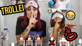 ENGANEI A ISA SLIME CHALLENGE NÃO ESCOLHA A COLA ELMERS ERRADA  Ft NOVO ROSA KIDS [upl. by Eirallam]