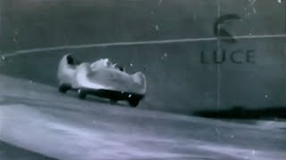 60fps 1937 AVUSRennen  Auto Union amp MercedesBenz Streamliners Grand Prix Silver Arrows [upl. by Ellehs309]