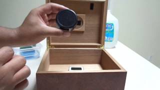 How to Season Prepare Your Humidor at Home [upl. by Ahswat]