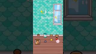 food recipes in toca boca world 🤩😋👍✨🍉🍇🥕🍎🌯🌮🥚🍕🍞🍝🍜🍱 [upl. by Narud]