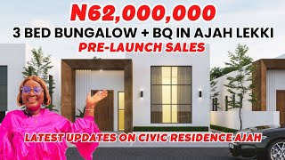 Bungalows for sale in Lagos PRELAUNCH SALES 2 3 amp 4 Bed BungalowBQ in Ajah OFFPLAN BUNGALOWS [upl. by Mohn540]