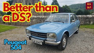 Better than a Citroën DS Legendary Peugeot 504TI Automatic tested [upl. by Naujud]