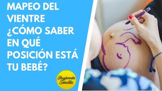 ¿CÓMO SABER LA POSICIÓN DE TU BEBÉ  MAPEO DEL VIENTRE [upl. by Brianne]