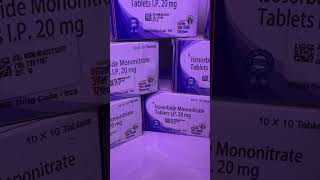 Isosorbide mononitrate 20mg [upl. by Yragerg350]