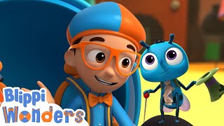 The Great Awesome Garbage Truck  Blippi Wonders  Fun Cartoons For Kids  Moonbug Our Green Earth [upl. by Kevon]