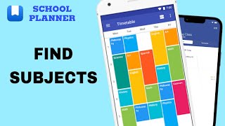 How To Find Subjects On School Planner App [upl. by Callie]