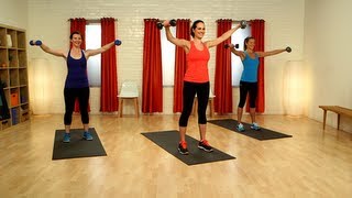 Upper Body Workout  10Minute Workout  Class FitSugar [upl. by Eppillihp]