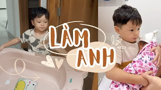 Những Ngày Đầu Bơ Tập Làm Anh 👨‍👩‍👧‍👦Món Quà Nào Thích Hợp Nhất Cho Bà Bầu ❤️TrinhPham Family [upl. by Gnanmas]