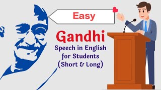 Gandhi Jayanti Speech  Mahatma gandhi Speech English Subtitle  Gandhi jayanti Lifeofshifas [upl. by Abehs]