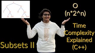 Subsets II  LeetCode 90  BackTracking Solution with Time Complexity Explained [upl. by Rihaz316]