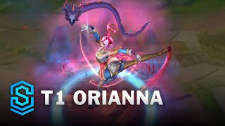 T1 Orianna Skin Spotlight  PreRelease  PBE Preview  League of Legends [upl. by Eeliram]