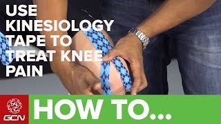 How To Use Kinesiology Tape To Treat Anterior Knee Pain [upl. by Radbun]