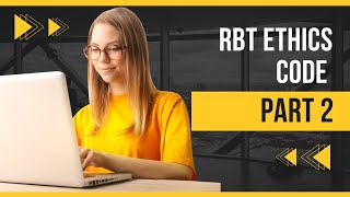 RBT Ethics Code 20  What is the RBT Ethical Code  Section 2  Service Delivery [upl. by Yelkcub]